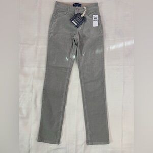 Democracy High-Rise Straight Corduroy Jeans in Sage